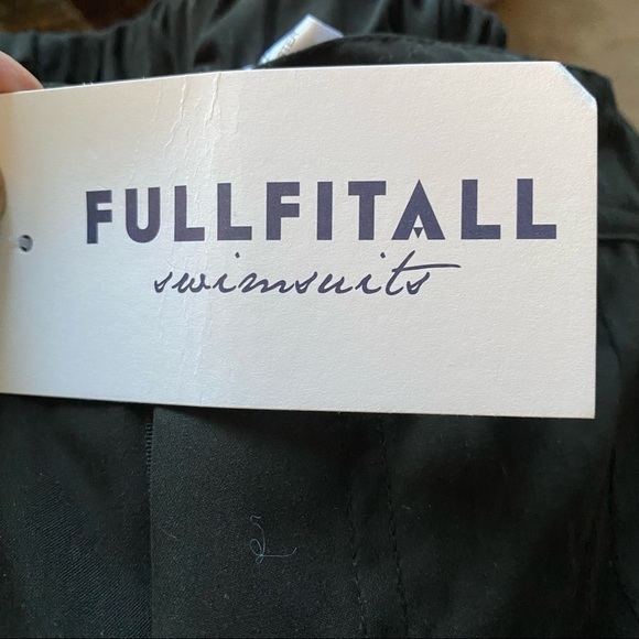FULLFITALL Swim Suit Women’s Size 14 New Pockets‎ Black - Picture 4 of 6